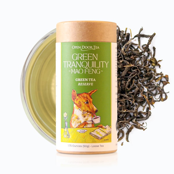 Green Tranquility Maofeng | Organic Green Tea, Loose Leaf