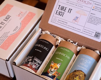 Take it Easy - Teeprogramm | 3 Loseblatt-Tees für Geschenke & Verkostungen