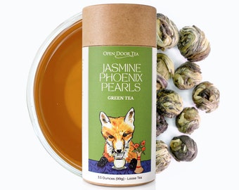 Jasmine Phoenix Pearls | Organic Green Tea, Single Origin, Loose Leaf