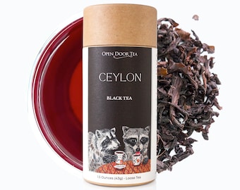 Ceylon | Organic Black Tea, Single Origin, Loose Leaf