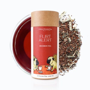 Flirt Alert | Organic Rooibos Tea Blend, Loose Leaf
