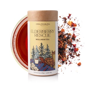 Elderberry Rescue | Wellness Tea, Loose Leaf