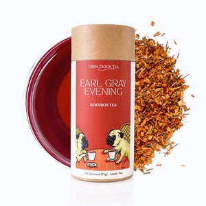 Earl Gray Evening | Organic Rooibos Tea, Loose Leaf