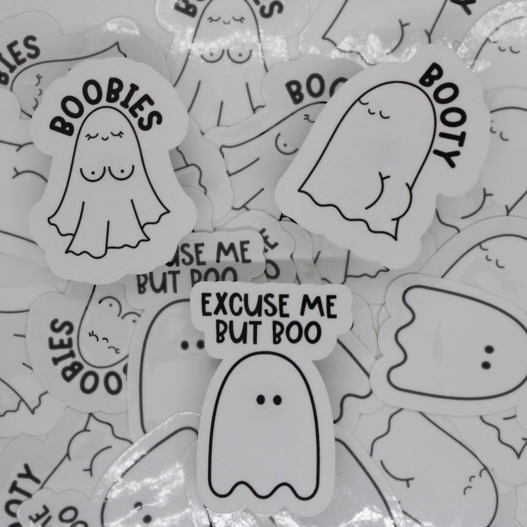 Boo Sticker Pack - Etsy
