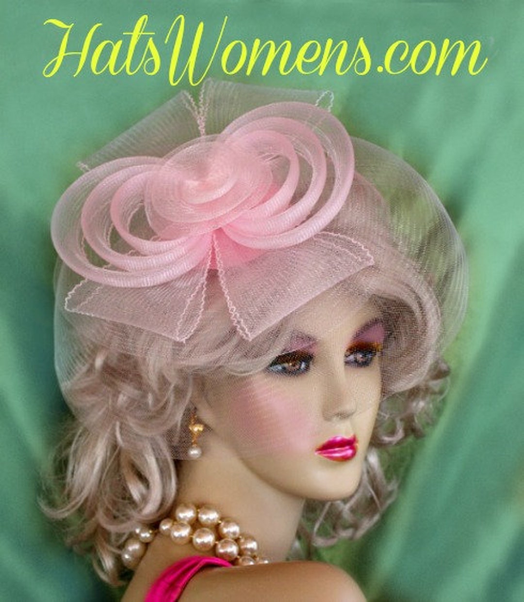 Kentucky Derby Hat Hats for Horse Races Pink Fascinator for Etsy