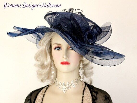 Ladies designer cheap dress hats