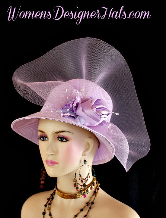 Moshita Couture Purple Muted Satin Hat 20230923_114329.jpg?v=1695497224 main image 4