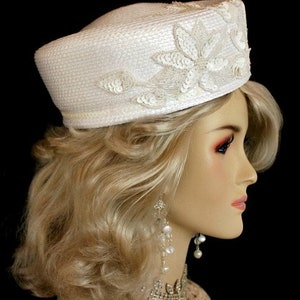 Haute Couture Pillbox Hat Avant Garde 