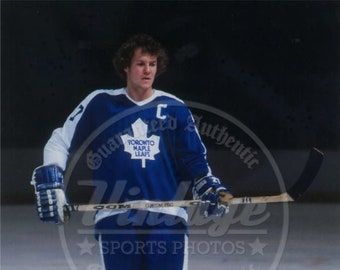 Darryl Sittler Maple Leafs de Toronto 8X10 Photo dédicacée