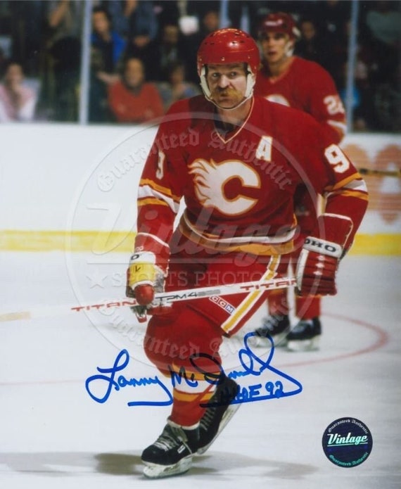 Calgary Flames 1989 Lanny McDonald NHL Stanley Cup championship