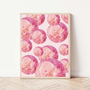 Pink auf Pink Disco Collection Print / Digitaler Download