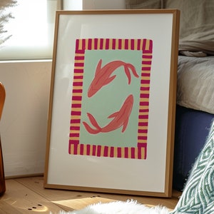 Pisces Pink Print / Digital Download
