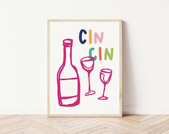 Cin Cin Bar Print / Digital Download