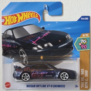 Hotwheels Nissan skyline gtr bncr33