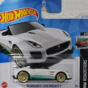 Hotwheels Jaguar f type project 7