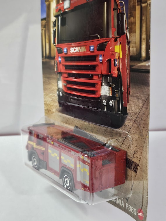 マッチボックス スカニア P360 消防車 - Etsy 日本