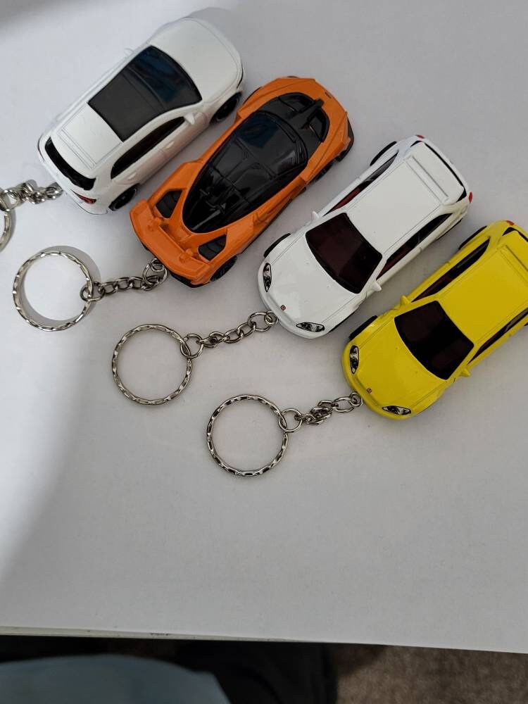 Hotwheels Honda Civic Type R Ek9 Yellow Keyring - Etsy
