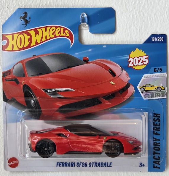 Hotwheels Ferrari Sf90 Stradale - Etsy