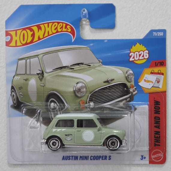 Hotwheels Austin Mini Cooper S - Etsy