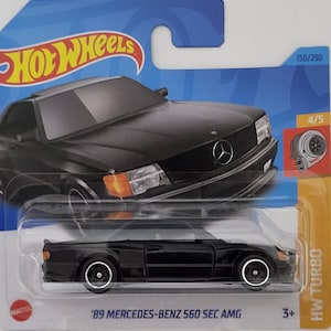 Hotwheels 89 Mercedes Benz 560 Sek Amg