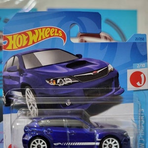 Hotwheels subaru wrx sti