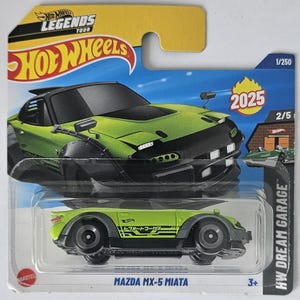 Hotwheels Mazda mx5 miata Cyberpunk