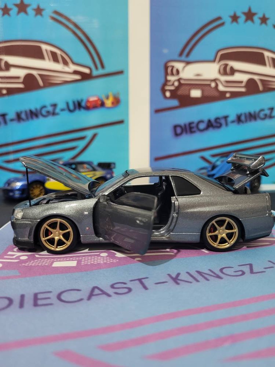 Nissan Skyline Gtr34 1:32 Scale - Etsy