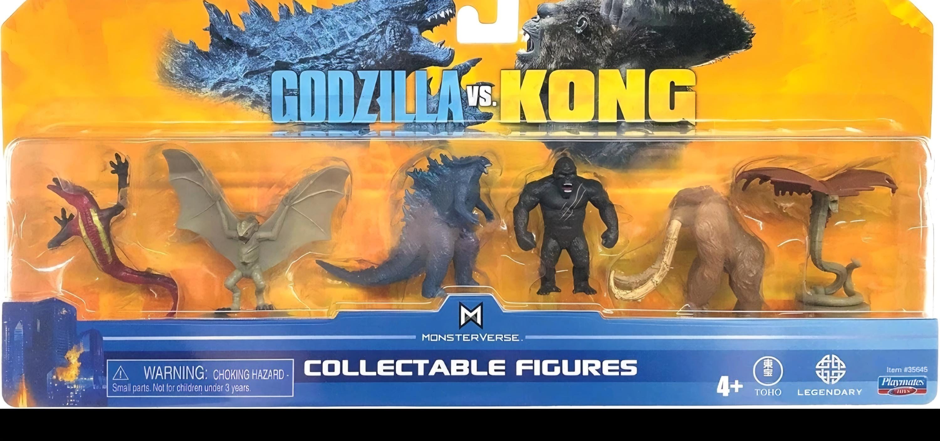 ゴジラ vs コング 首振りフィギュア　2体セット ゴジラ vs コング 首振りフィギュア 2体セット - メルカリ
