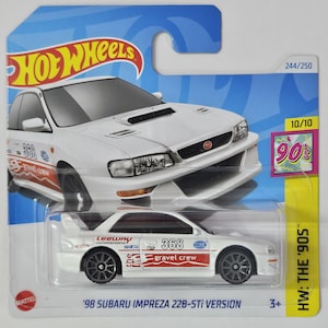 hotwheels subaru impraza 22b sti version