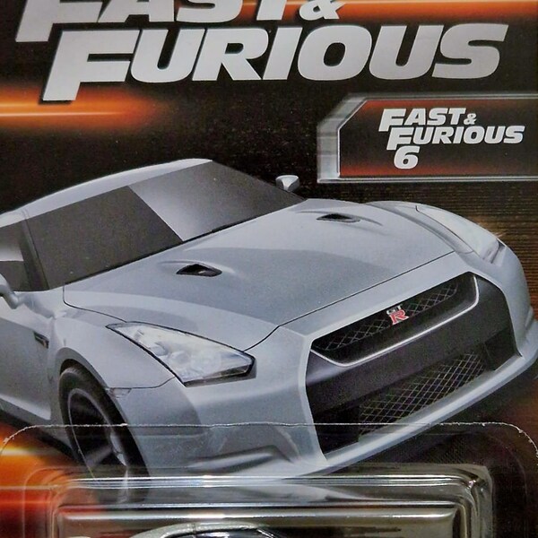 Hotwheels fast and furious nissan gtr r35