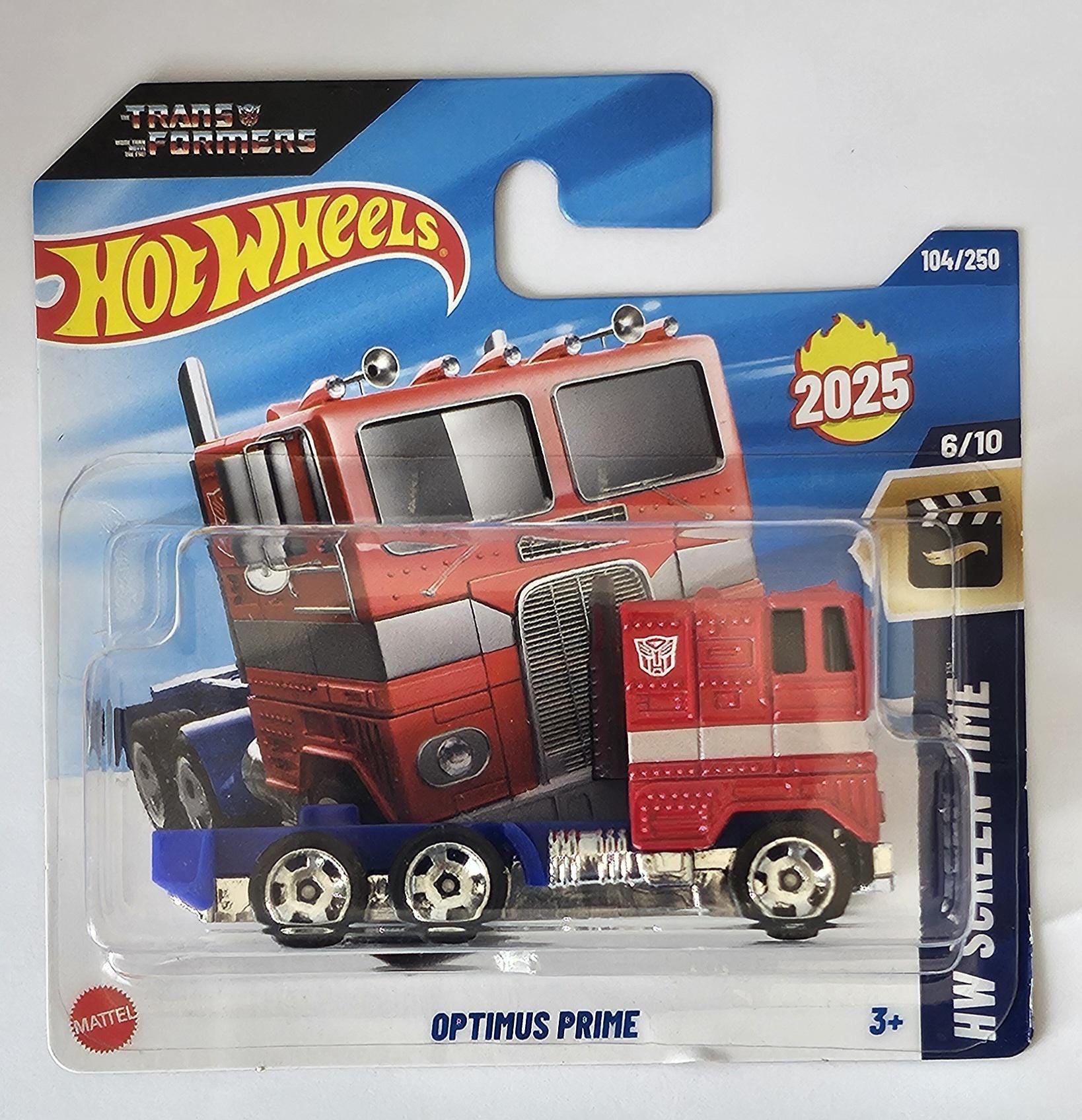 Hot Wheels Transformers Optimus Prime – Auto In Scala 1:64, Vetrina Acrilica Non Inclusa