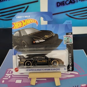 Hotwheels LB super silhouette works nissan silvia s15 black