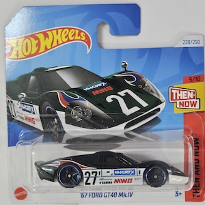 Hotwheels 67 ford gt mk.IV