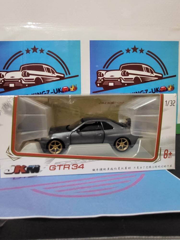 Nissan Skyline Gtr34 1:32 Scale - Etsy