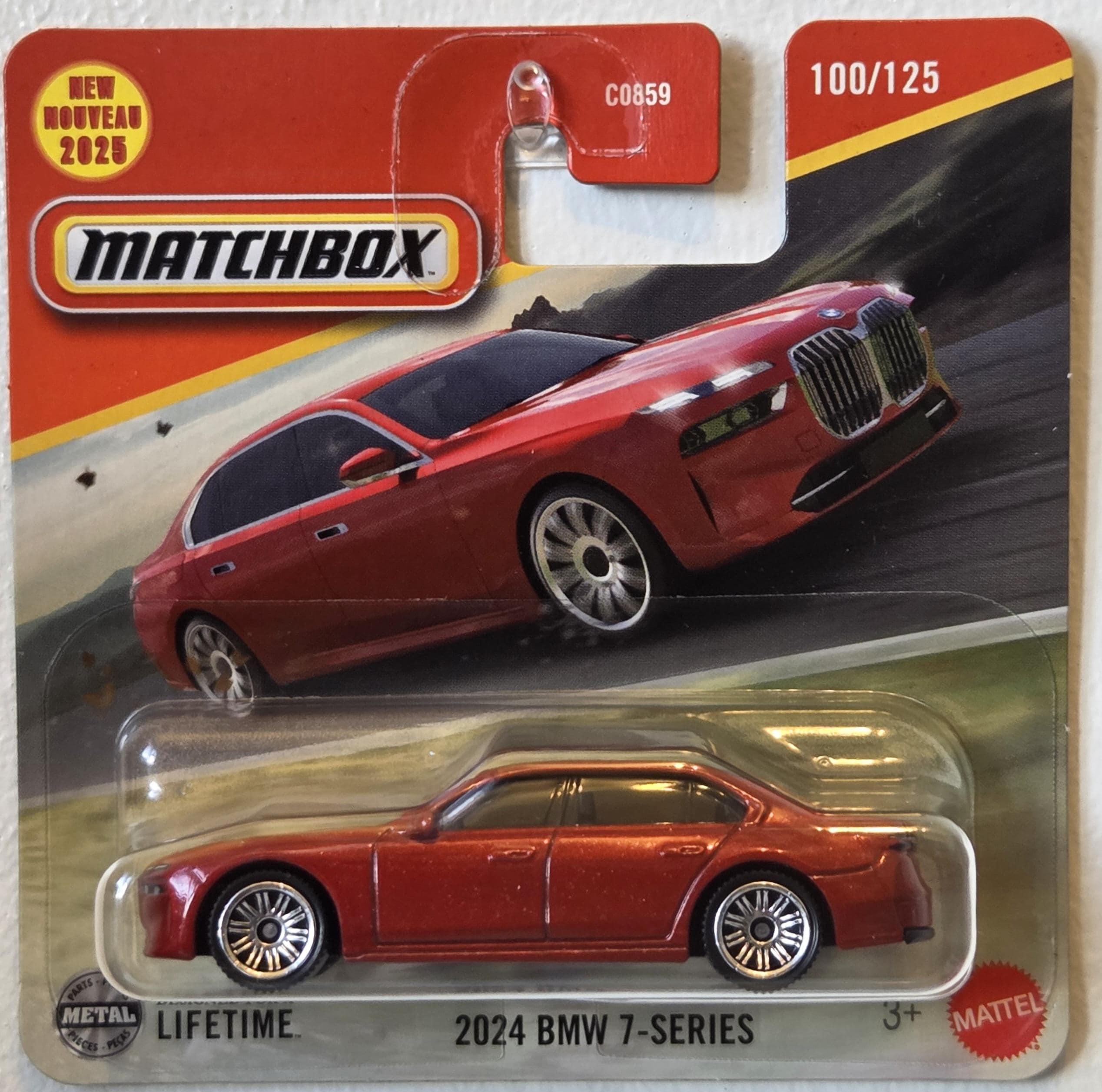 BMW 7-Series 1986 Red llic ミニカー Matchbox BMW 7 Series - Etsy