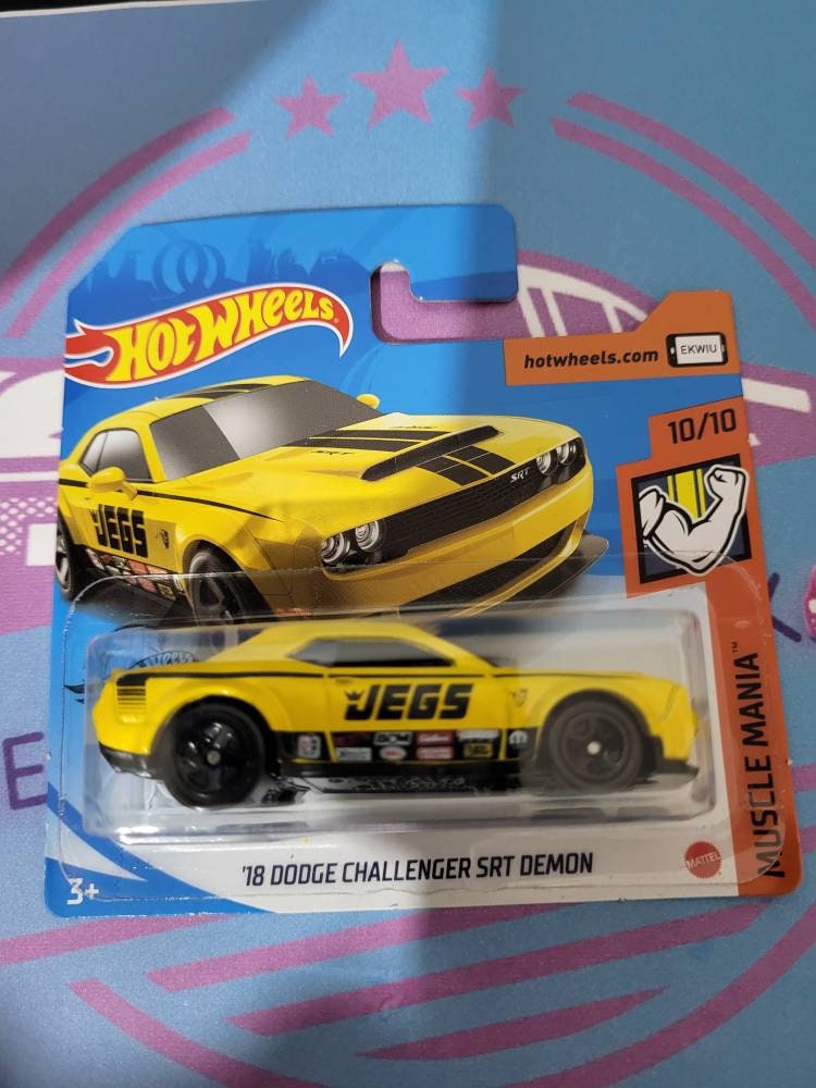 ホットウィール 18インチ ダッジ チャレンジャー SRT デーモン - Etsy 日本