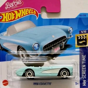 Hotwheels 1956 corvette barbie the movie