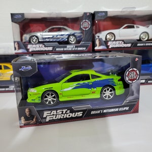 Ensemble de diorama maison Jada Fast & Furious Nano : Toretto avec 2  voitures et