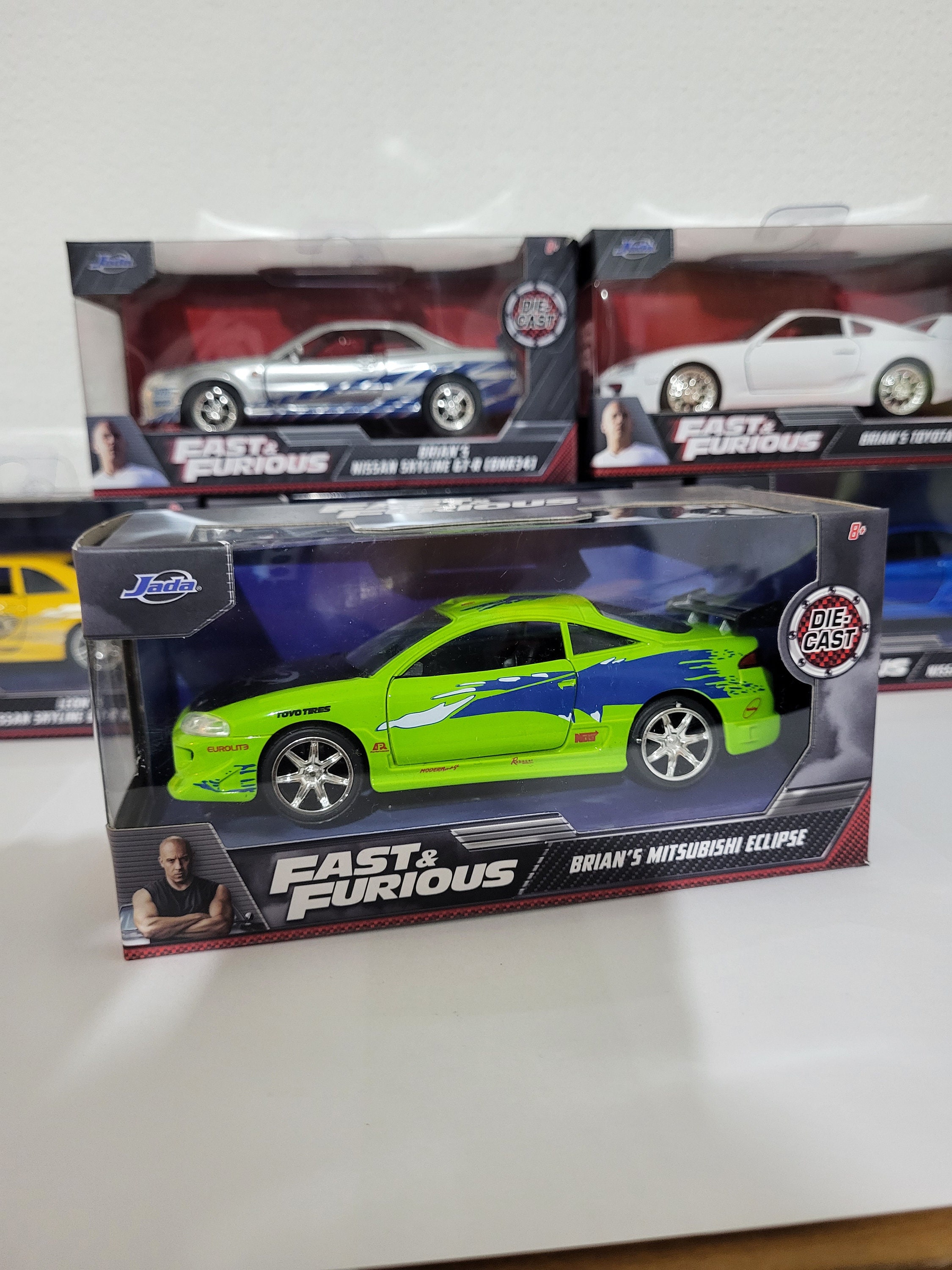 Fast & Furious by Jada Toys/diecast Vehicles/4 Options  Available/collectible Cars Scale 1:32 -  Norway