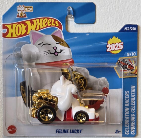 Hotwheels Feline Lucky - Etsy