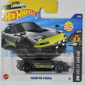Hotwheels mazda mx5 miata Hotwheels legends tour