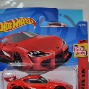 DieCast Hotwheels '20 Toyota GR Supra - HW Speed Graphics 5/10 [White]  178/250 for unisex, children