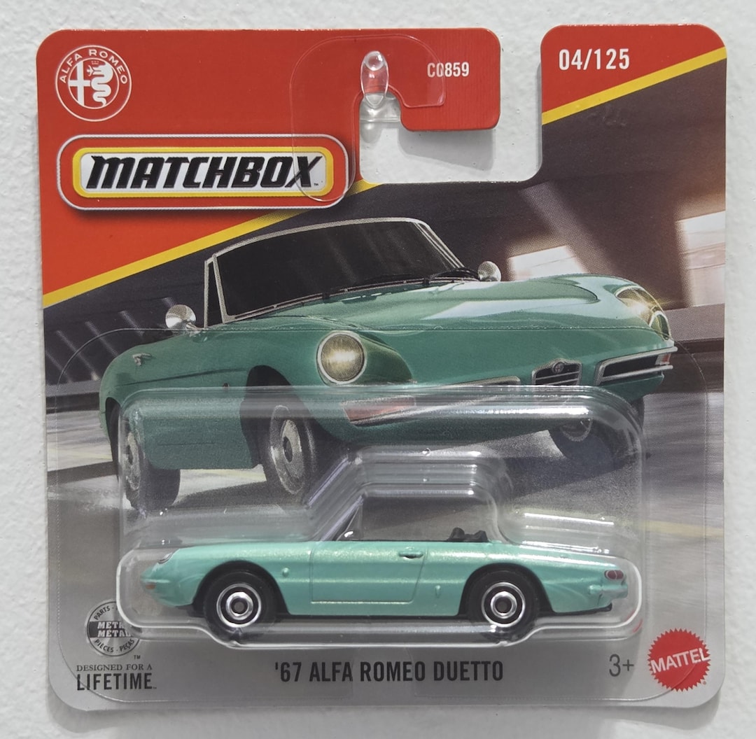 Matchbox 67 Alfa Romeo Duetto - Etsy