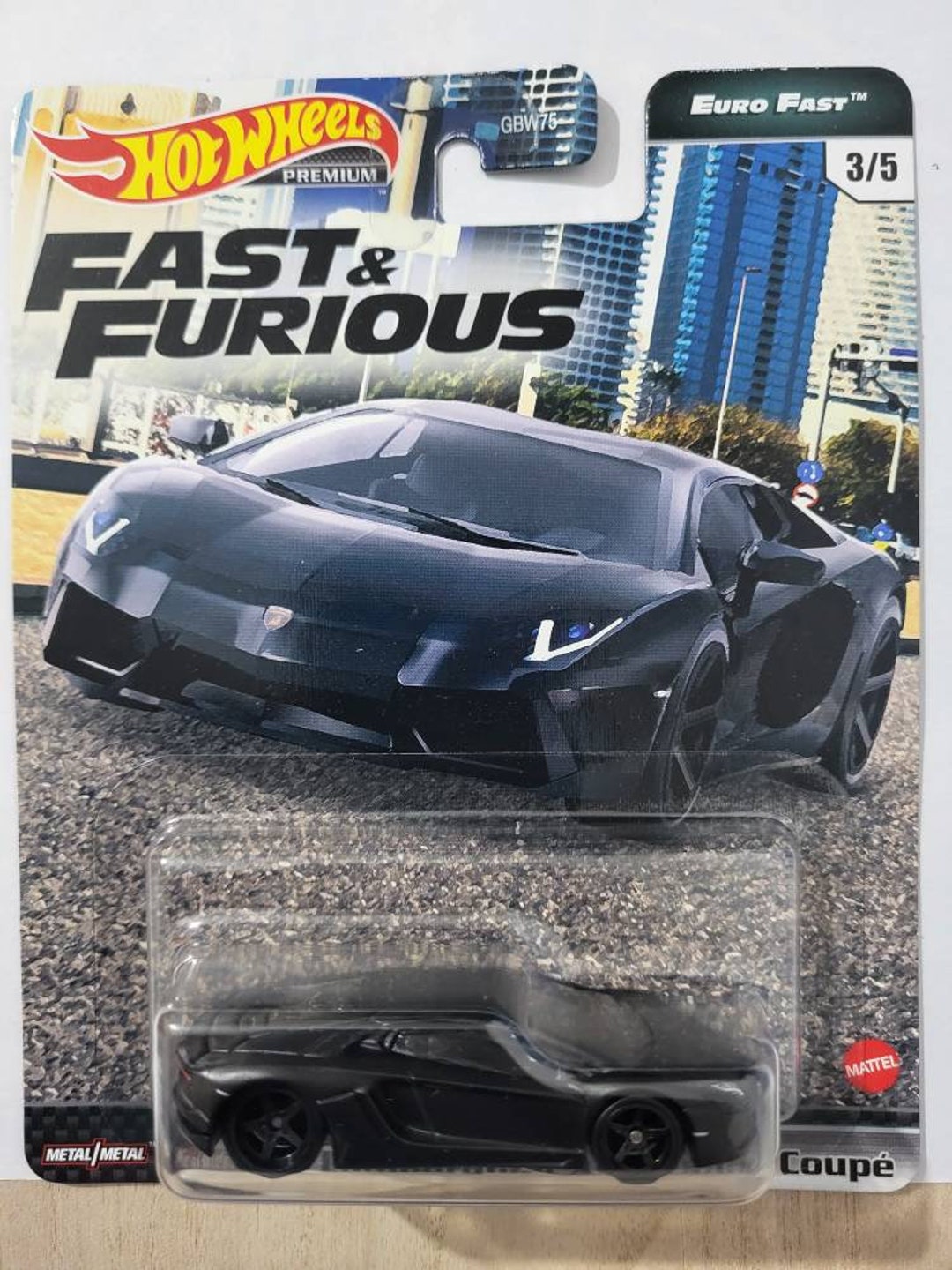 Hot Wheels Premium Fast & Furious Euro Fast Lamborghini Aventador