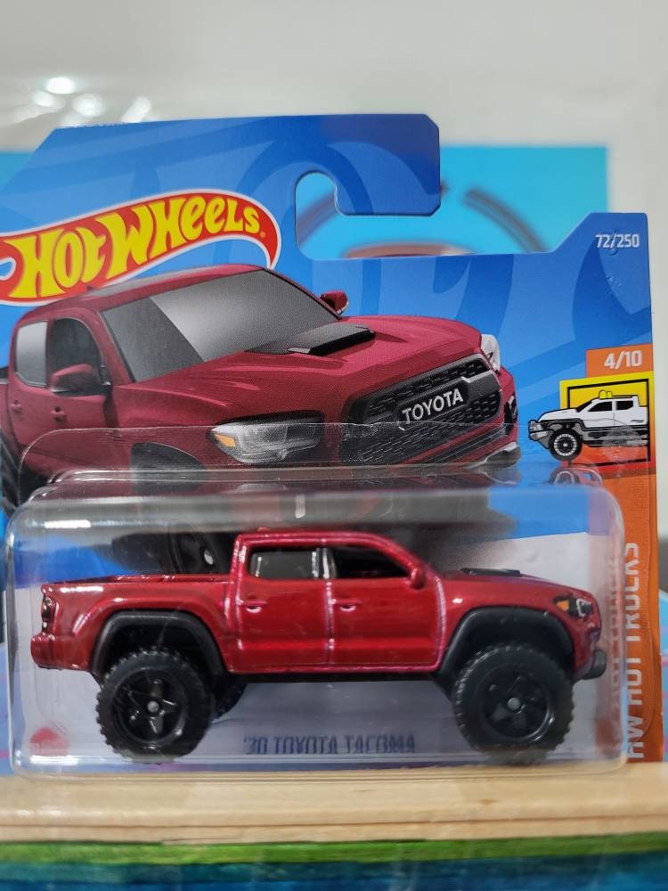 Hotwheels Toyota Red Etsy