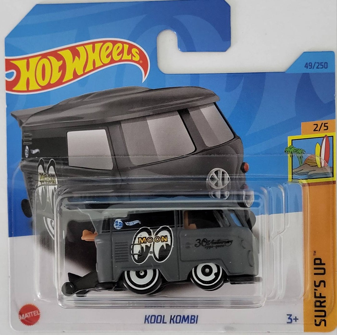 Hotwheels MOON KOOL KOMBI 8台 2023 Hot Wheels Volkswagen Kool Kombi Mooneyes (gray) #49