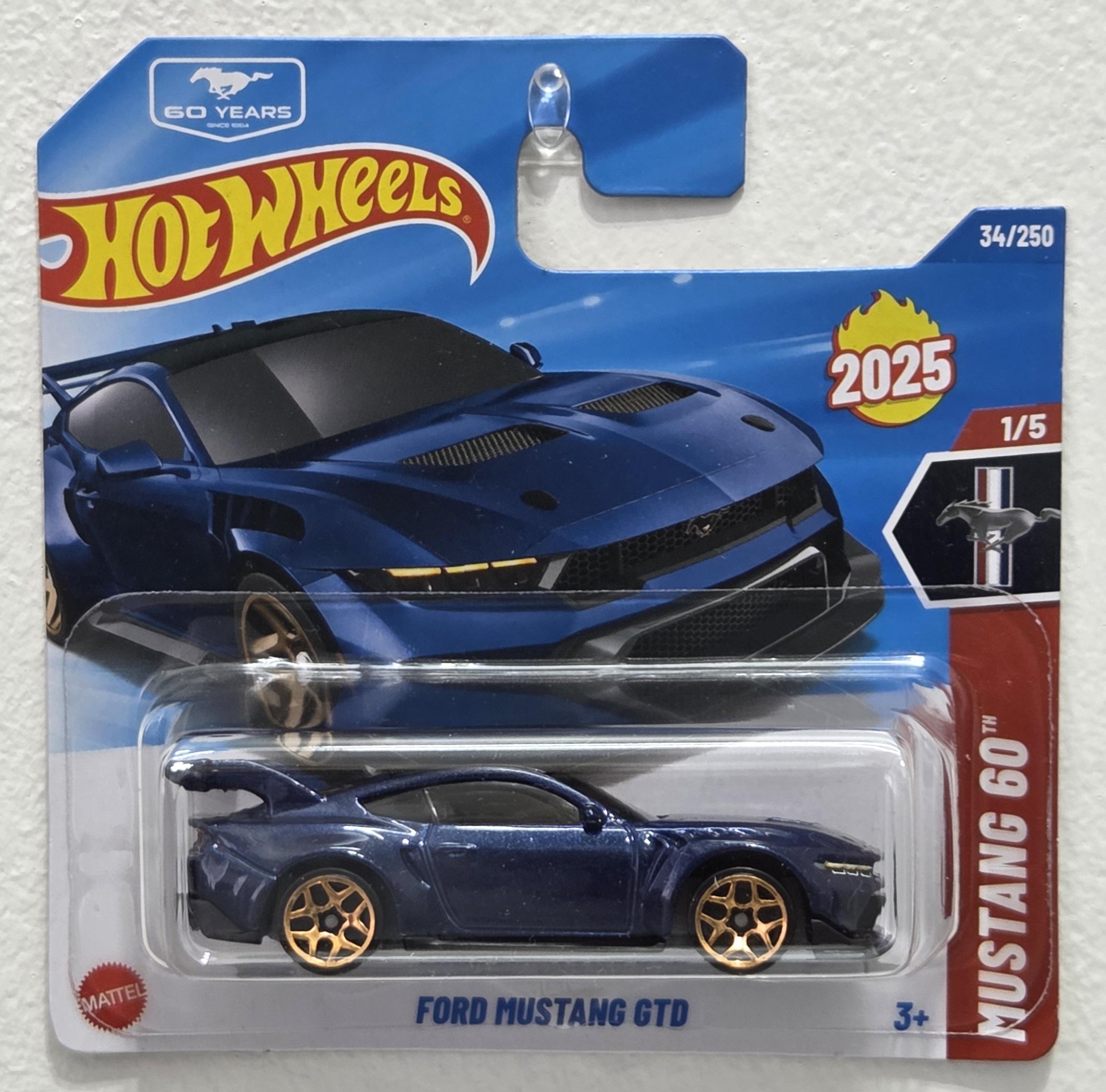 Hotwheels Ford Mustang GTD - Etsy