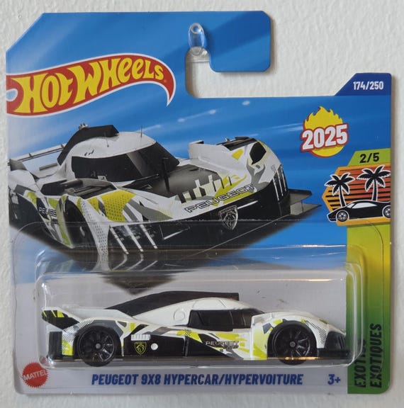 Hotwheels プジョー 9x8 ハイパーカー - Etsy 日本