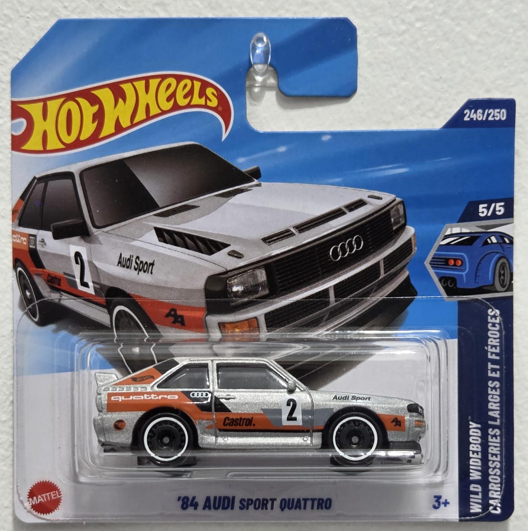 Hotwheels 84 Audi Quattro Treasure Hunt - Etsy