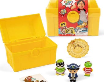 Caja sorpresa con pequeños tesoros de Ryan's World